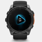 Fenix 8 Unisex Quartz Black Dial Digital Silicone Watch 010-02905-00 FENIX 8