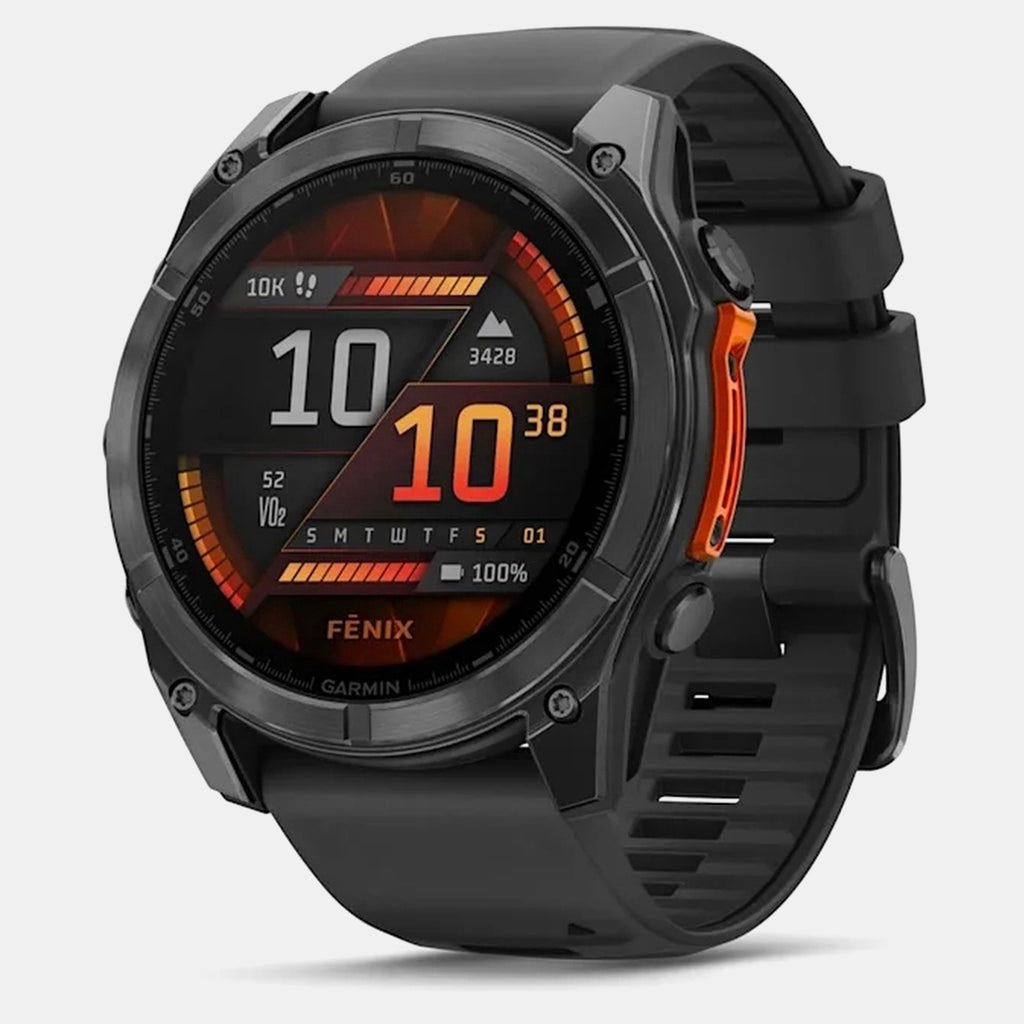 Fenix 8 Unisex Quartz Black Dial Digital Silicone Watch 010-02905-00 FENIX 8