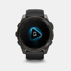 Fenix 8 Men Quartz Grey Dial Digital Silicone Watch 010-02905-21 FENIX 8