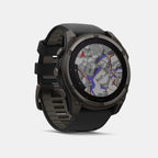 Fenix 8 Unisex Solar Black Dial Digital Silicone Watch 010-02907-11 Fenix 8