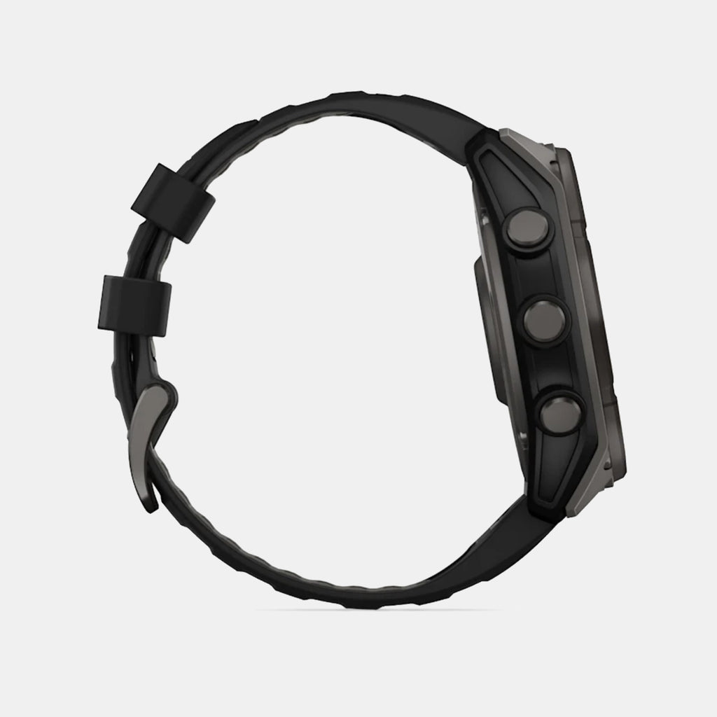 Fenix 8 Unisex Solar Black Dial Digital Silicone Watch 010-02907-11 Fenix 8