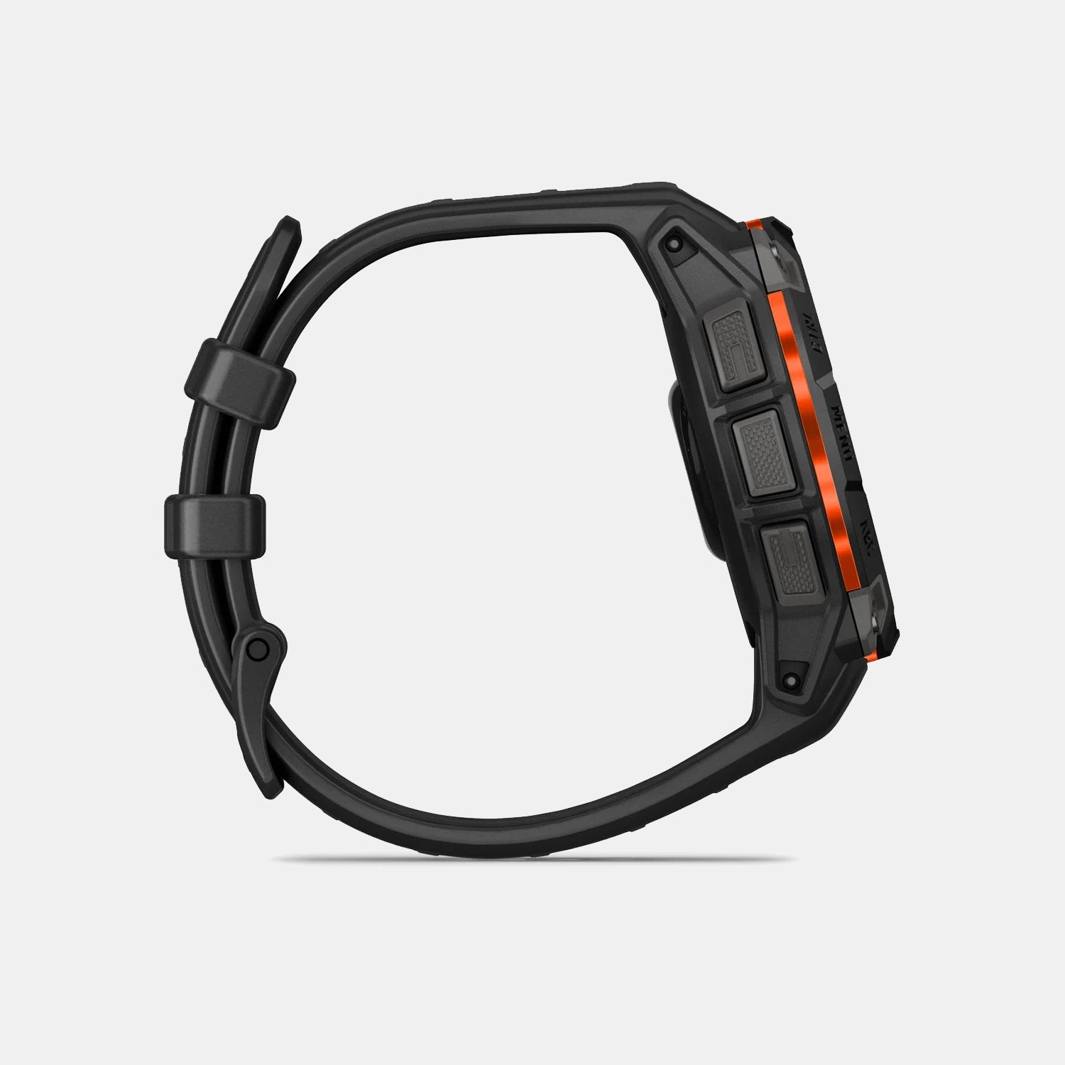 Fenix® 8 Men Digital Black Dial Analog Silicone Watch 010-02934-00 Instinct 3