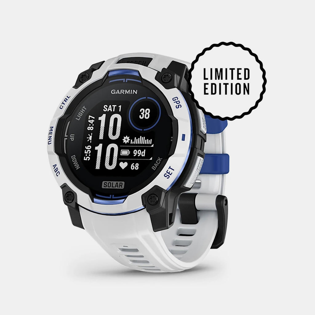 Instinct Unisex Quartz White Dial Digital Silicone Watch 010-02934-03 Instinct 3