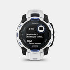 Instinct Unisex Quartz White Dial Digital Silicone Watch 010-02934-03 Instinct 3