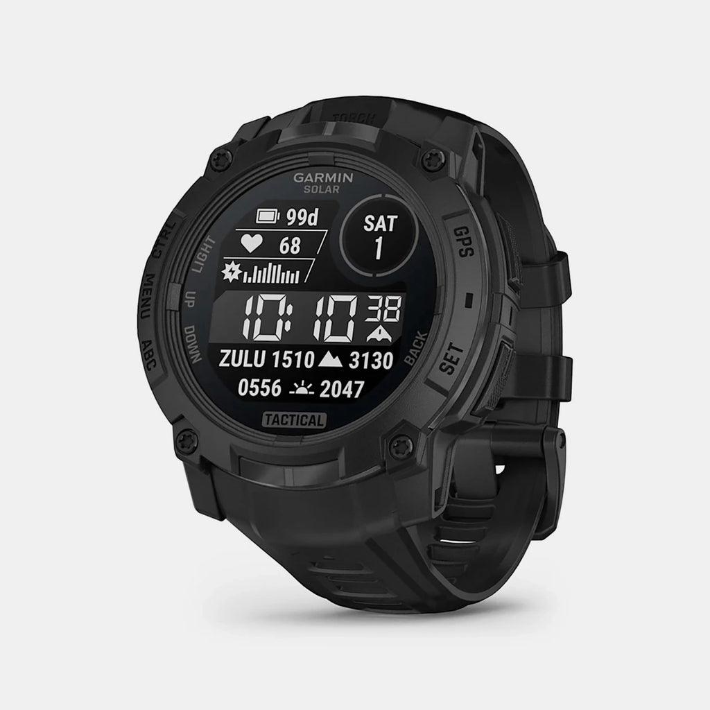 Instinct 3 Tactical Edition Men Solar Black Dial Digital Silicone Watch 010-02934-50 Instinct 3