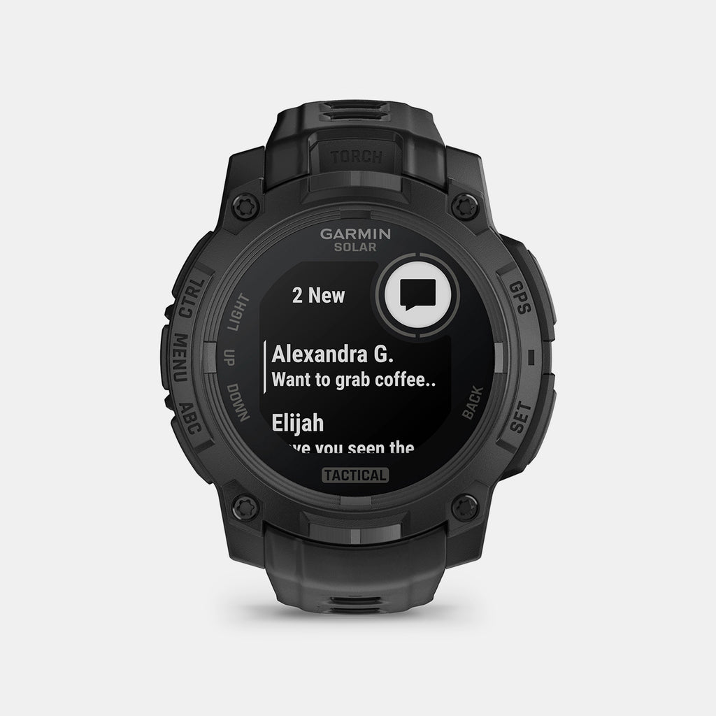 Instinct 3 Tactical Edition Men Solar Black Dial Digital Silicone Watch 010-02934-50 Instinct 3