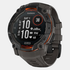 Instinct 3 Unisex Black Dial Digital Silicone Watch 010-02935-00