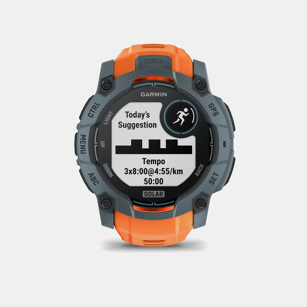 Men Quartz Black Dial Digital Silicone Watch 010-02935-01 Instinct 3