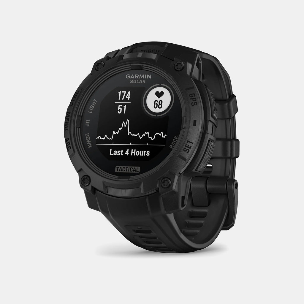 Instinct 3 Unisex Solar Black Dial Digital Silicone Watch 010-02935-50