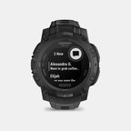 Instinct 3 Unisex Solar Black Dial Digital Silicone Watch 010-02935-50