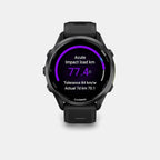 Forerunner Unisex Quartz Black Dial Digital Silicone Watch 010-02969-10 FORERUNNER 970
