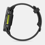 Forerunner Unisex Quartz Black Dial Digital Silicone Watch 010-02969-10 FORERUNNER 970