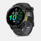 Forerunner Unisex Quartz Black Dial Digital Silicone Watch 010-02969-10 FORERUNNER 970