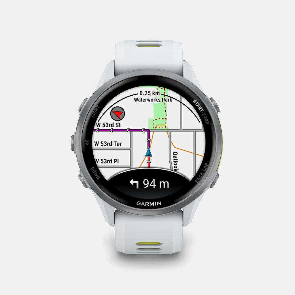 Unisex Quartz Black Dial Digital Silicone Watch 010-02969-11 Forerunner 970