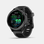 Forerunner 570 Unisex Black Dial Digital Silicone Watch 010-02970-00