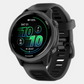 Forerunner 570 Unisex Black Dial Digital Silicone Watch 010-02970-00