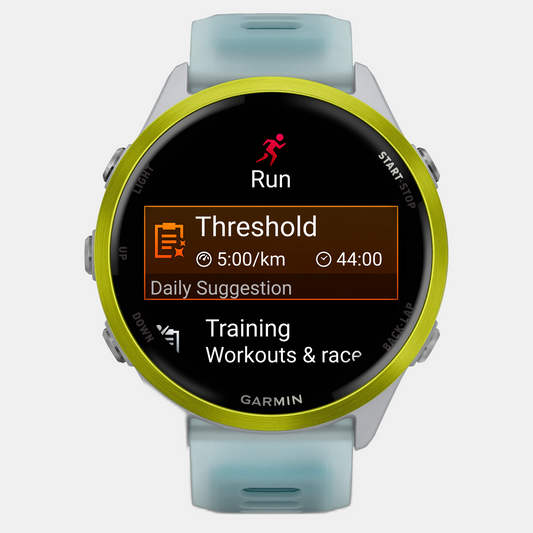 Forerunner 570 Unisex Black Dial Digital Silicone Watch 010-02971-01