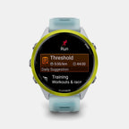FORERUNNER Unisex Quartz Black Dial Digital Silicone Watch 010-02971-01 FORERUNNER 570