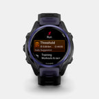 Forerunner 570 Unisex Black Dial Digital Silicone Watch 010-02971-02