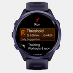 Forerunner 570 Unisex Black Dial Digital Silicone Watch 010-02971-02