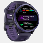 Forerunner 570 Unisex Black Dial Digital Silicone Watch 010-02971-02