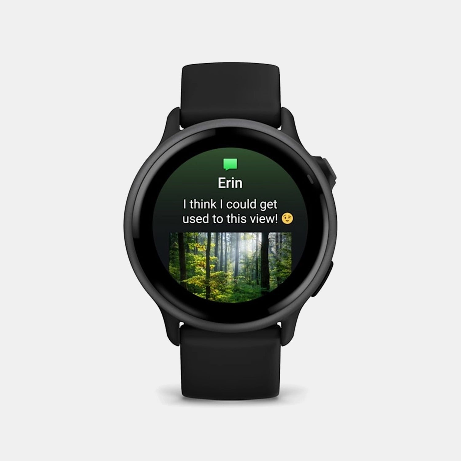 Vivo Active 6 Unisex Black Dial Digital Silicone Watch 010-02985-00