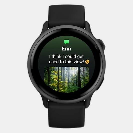 Vivo Active 6 Unisex Black Dial Digital Silicone Watch 010-02985-00