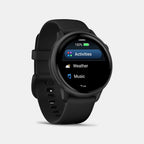 Vivo Active 6 Unisex Black Dial Digital Silicone Watch 010-02985-00