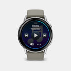 Unisex Automatic Silver Dial Digital Silicone Watch 010-03014-01 VENU 4