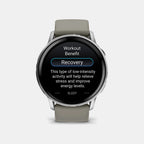 Unisex Automatic Silver Dial Digital Silicone Watch 010-03014-01 VENU 4