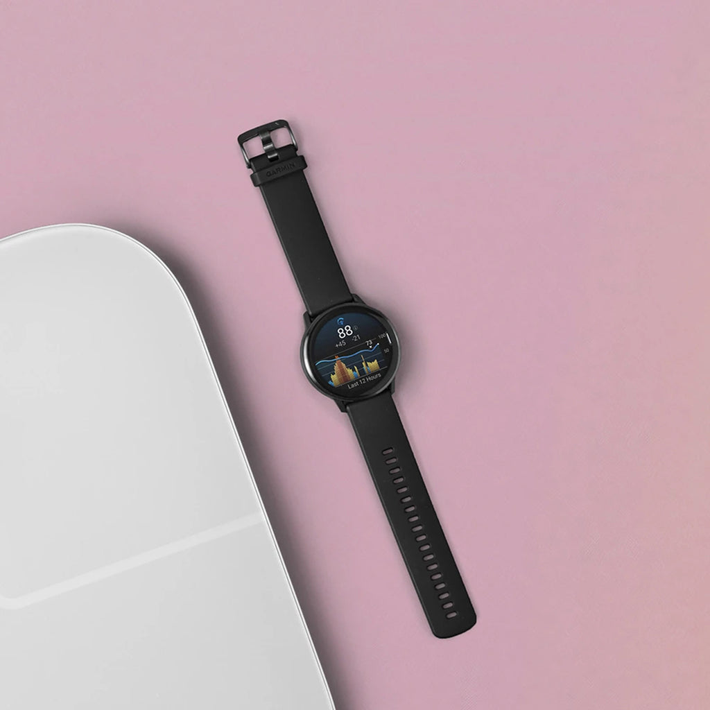 Unisex Quartz Black Dial Digital Silicone Watch 010-03014-03 VENU 4