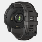 Instinct 3 Unisex Black Dial Digital Silicone Watch 010-03020-00