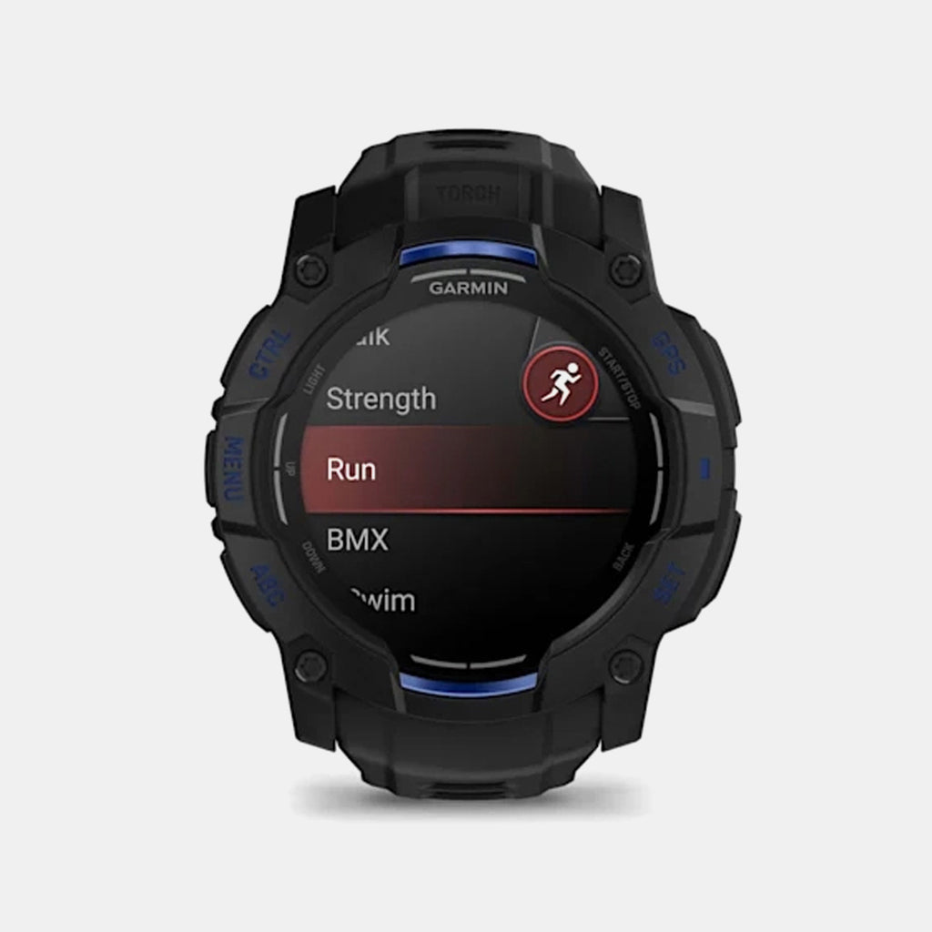 Instinct 3 Men Quartz Black Dial Digital Silicone Watch 010-03020-03 Instinct 3
