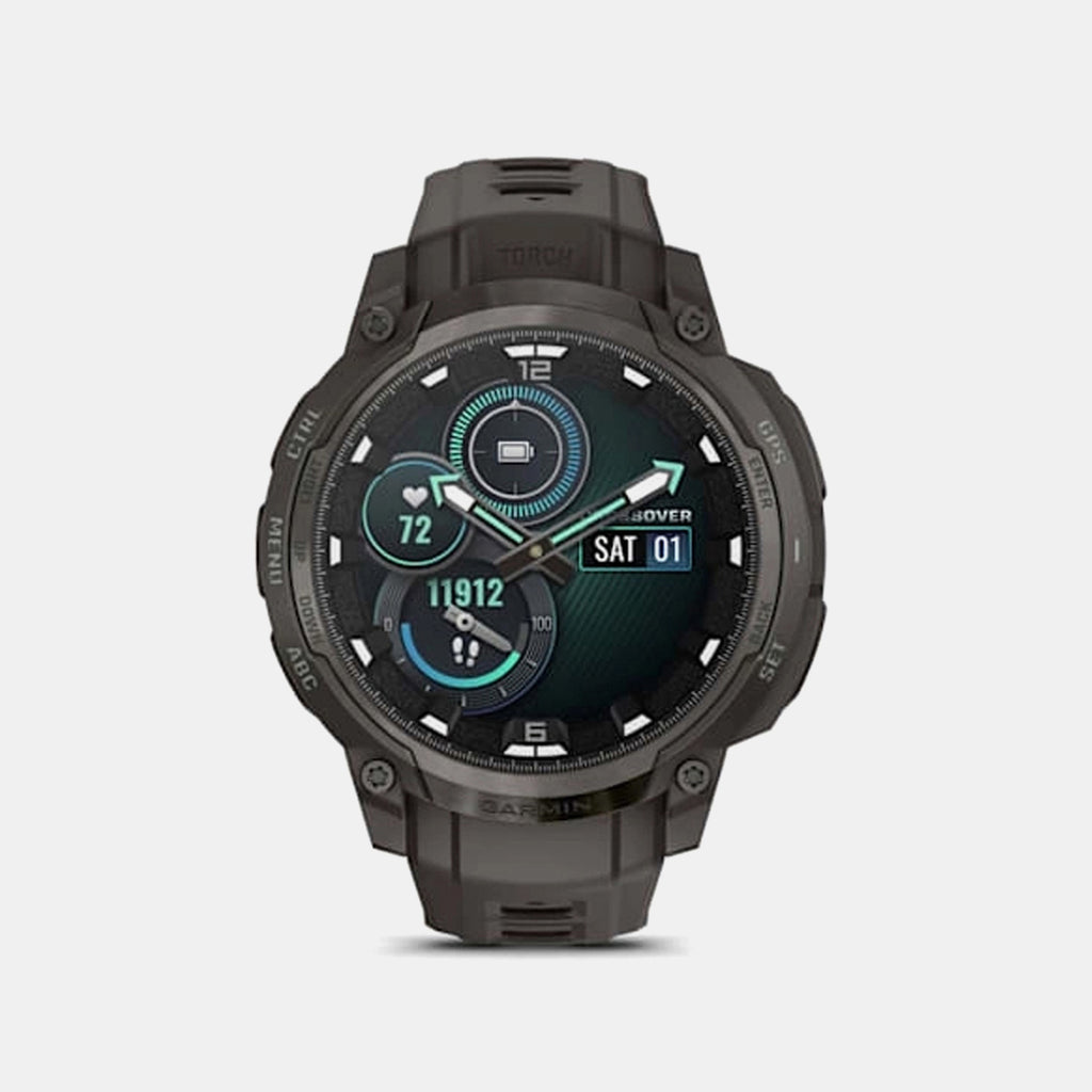 Instinct® Crossover Men Quartz Black Dial Digital Silicone Watch 010-03398-00