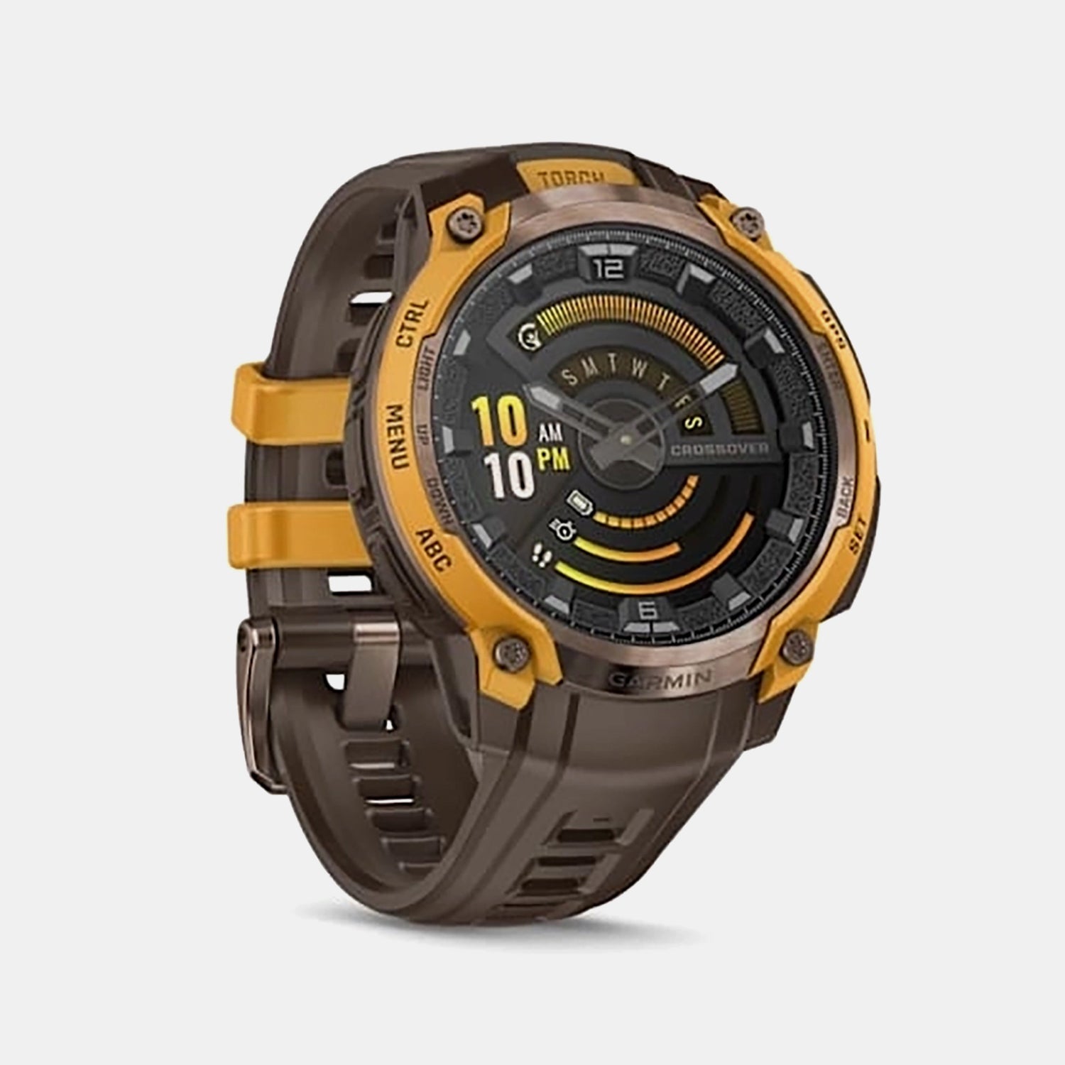 Instinct® Crossover Men Quartz Black Dial Digital Silicone Watch 010-03398-01 Instinct