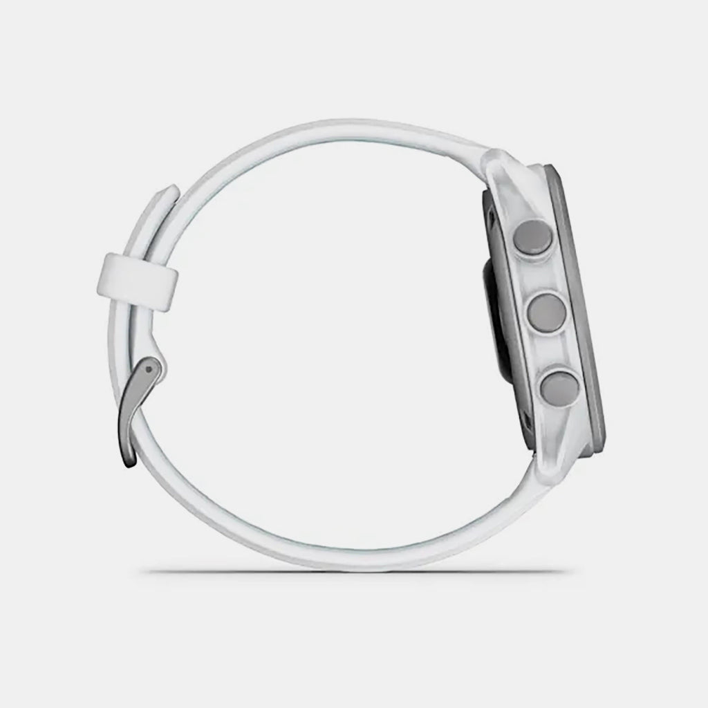 Forerunner® 170 Whitestone with Whitestone/Cloud Blue Band Smartwatch