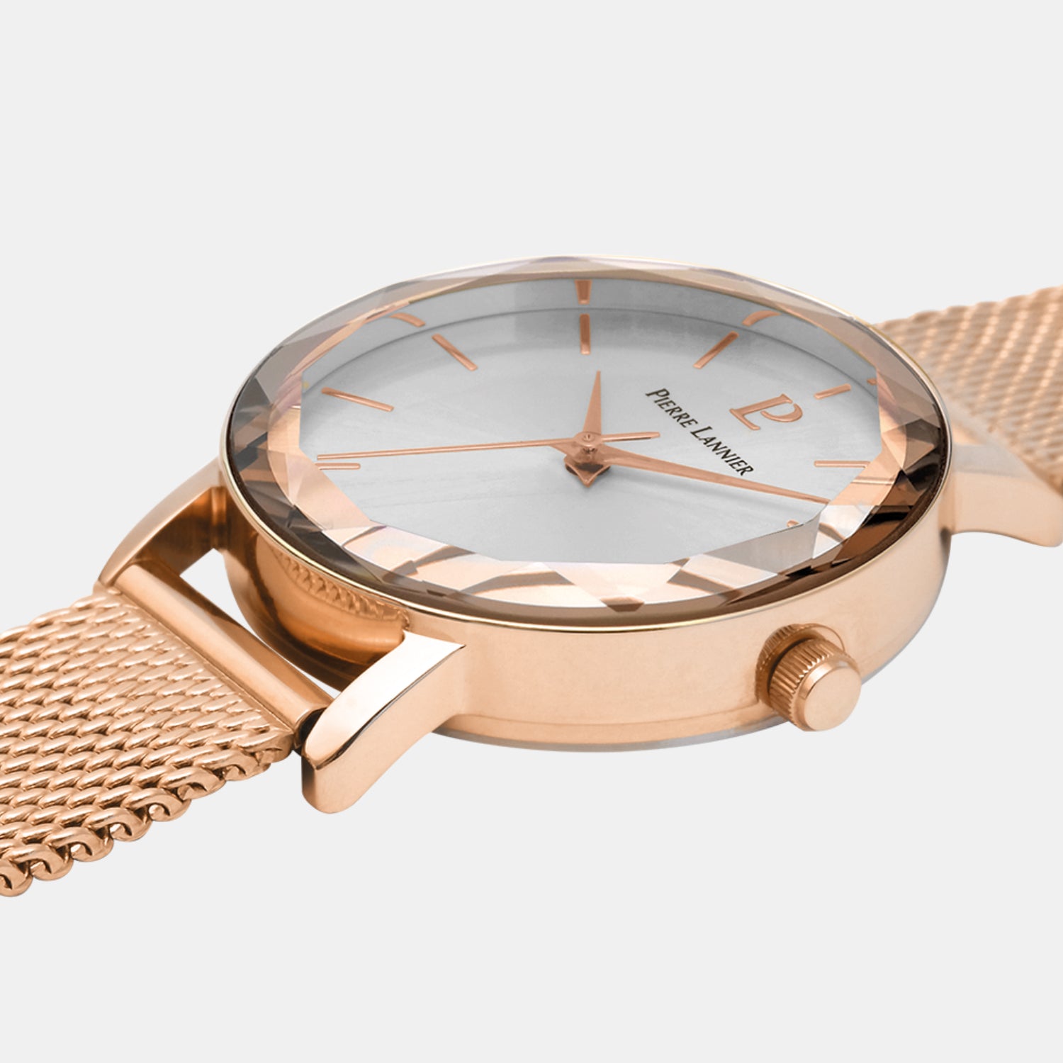 Multiples Women Quartz Silver Dial Analog Mesh Watch 010P928