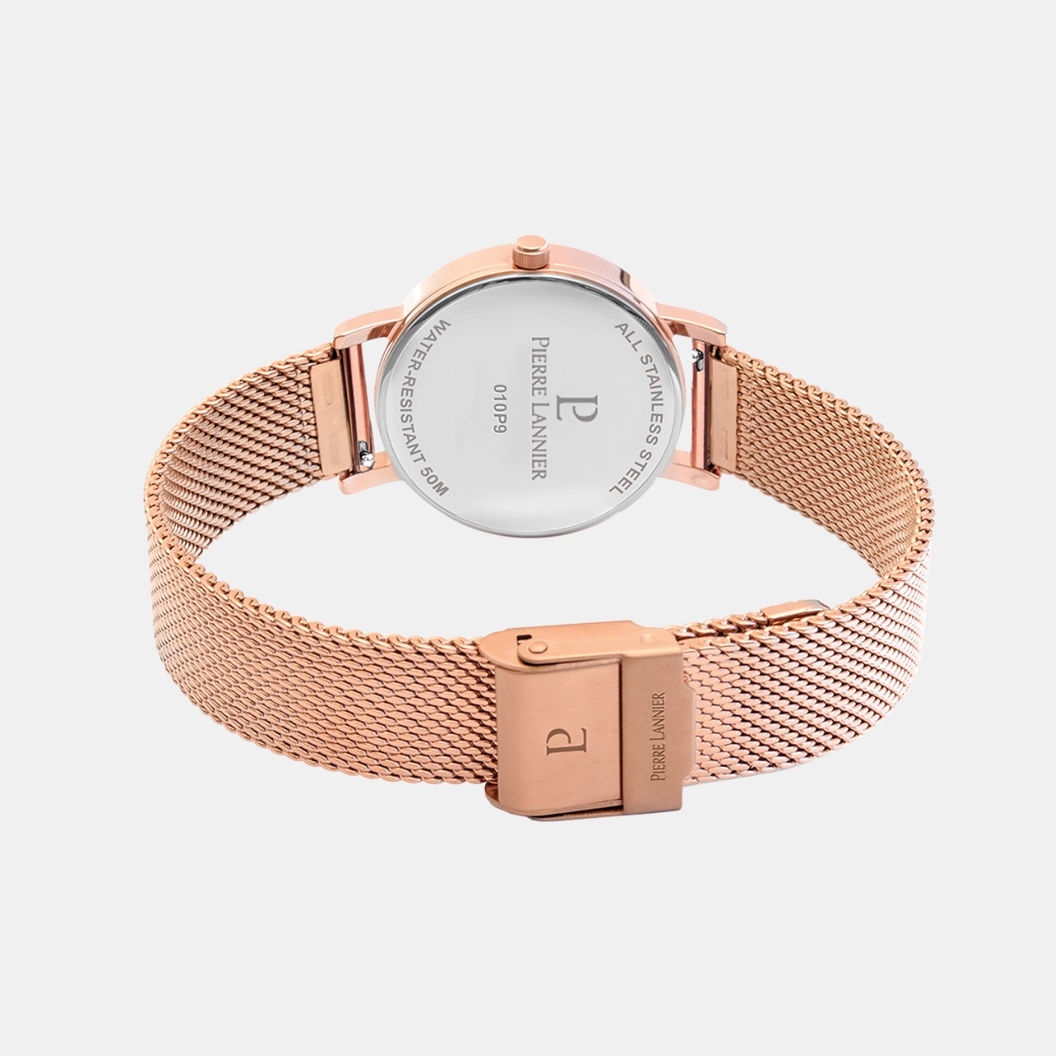Multiples Women Quartz Grey Dial Analog Mesh Watch 010P938