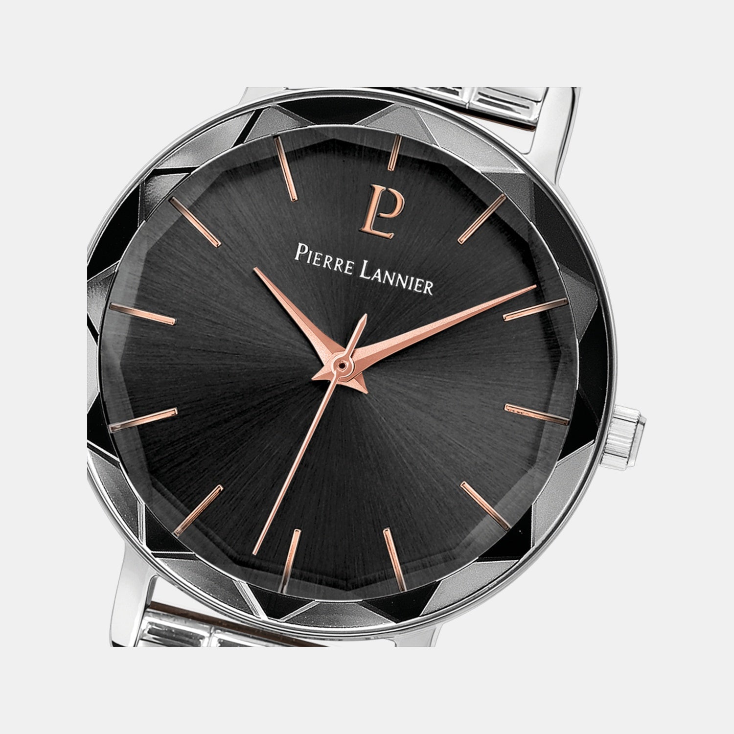 Multiples Women Quartz Grey Dial Analog Stainless Steel Watch 011L631