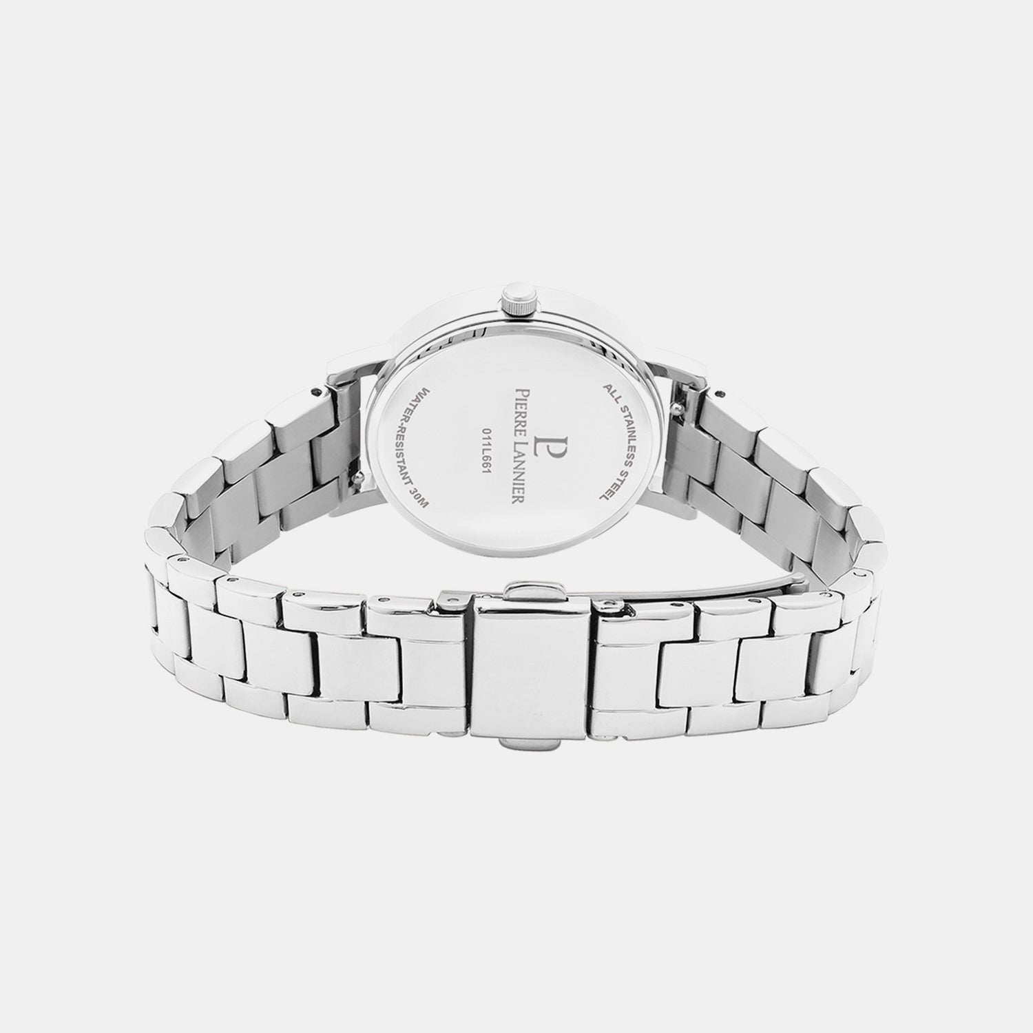 Multiples Women Quartz Blue Dial Analog Stainless Steel Watch 011L661