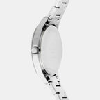 Metropolitain Women Quartz Silver Dial Analog Stainless Steel Watch 017G621