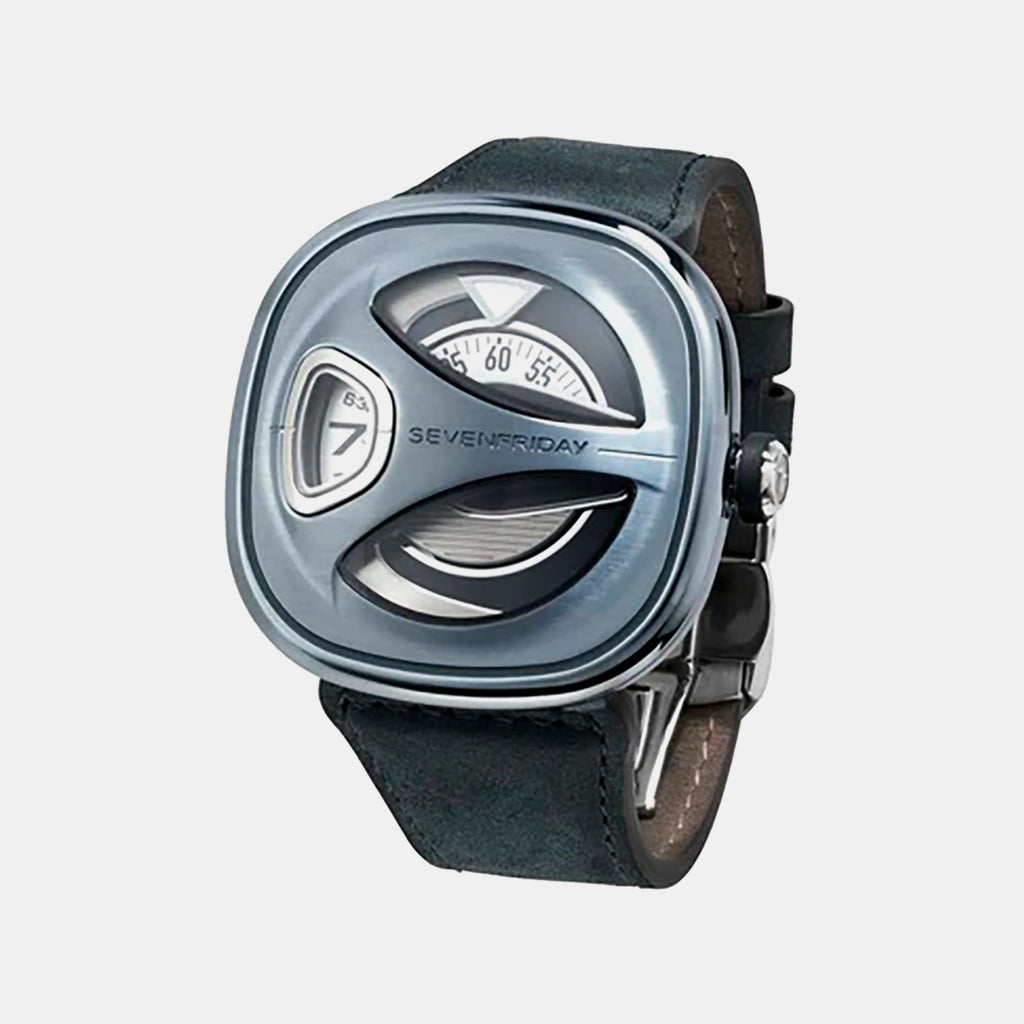 M Series Unisex Automatic Blue Dial Analog Stainless Steel Watch ME3/01