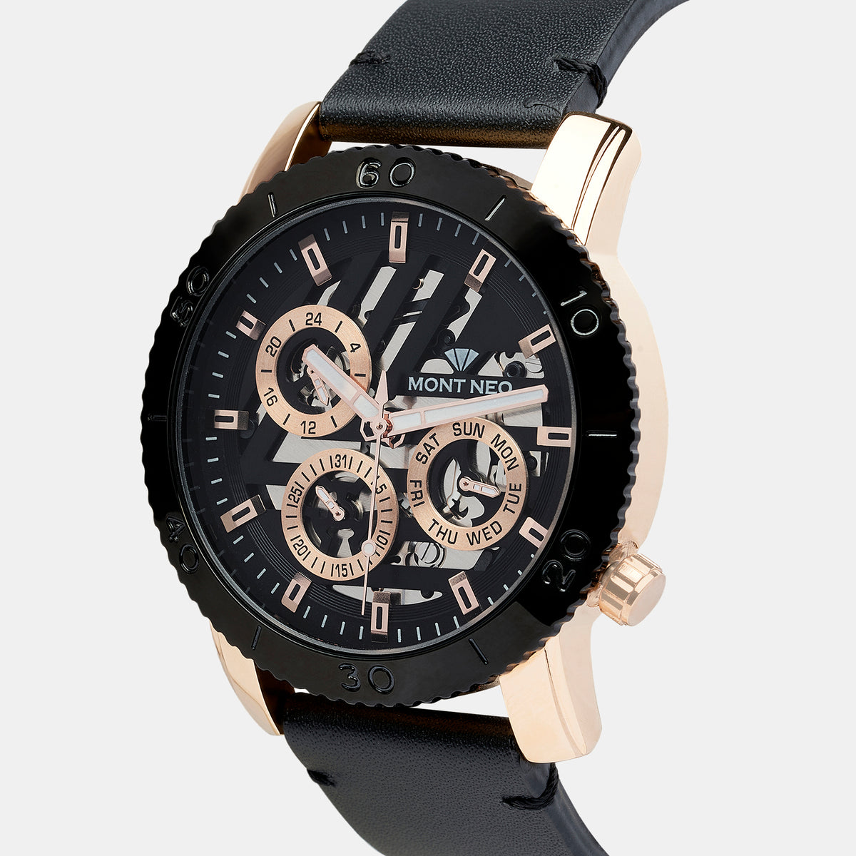 Mont Neo 38 mm Round Quartz watch