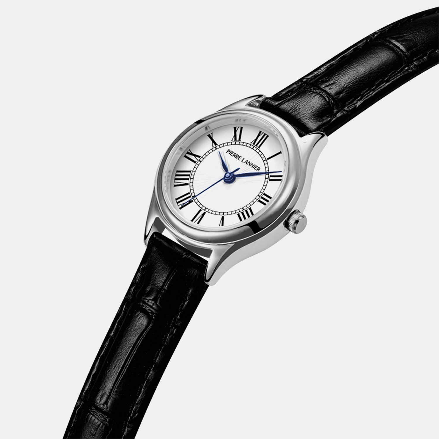 Pya Women Quartz Silver Dial Leather Watch 020L603