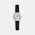 Pya Women Quartz Silver Dial Leather Watch 020L603