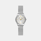 Pya Women Quartz Silver Dial Analog Stainless Steel Watch 020L621