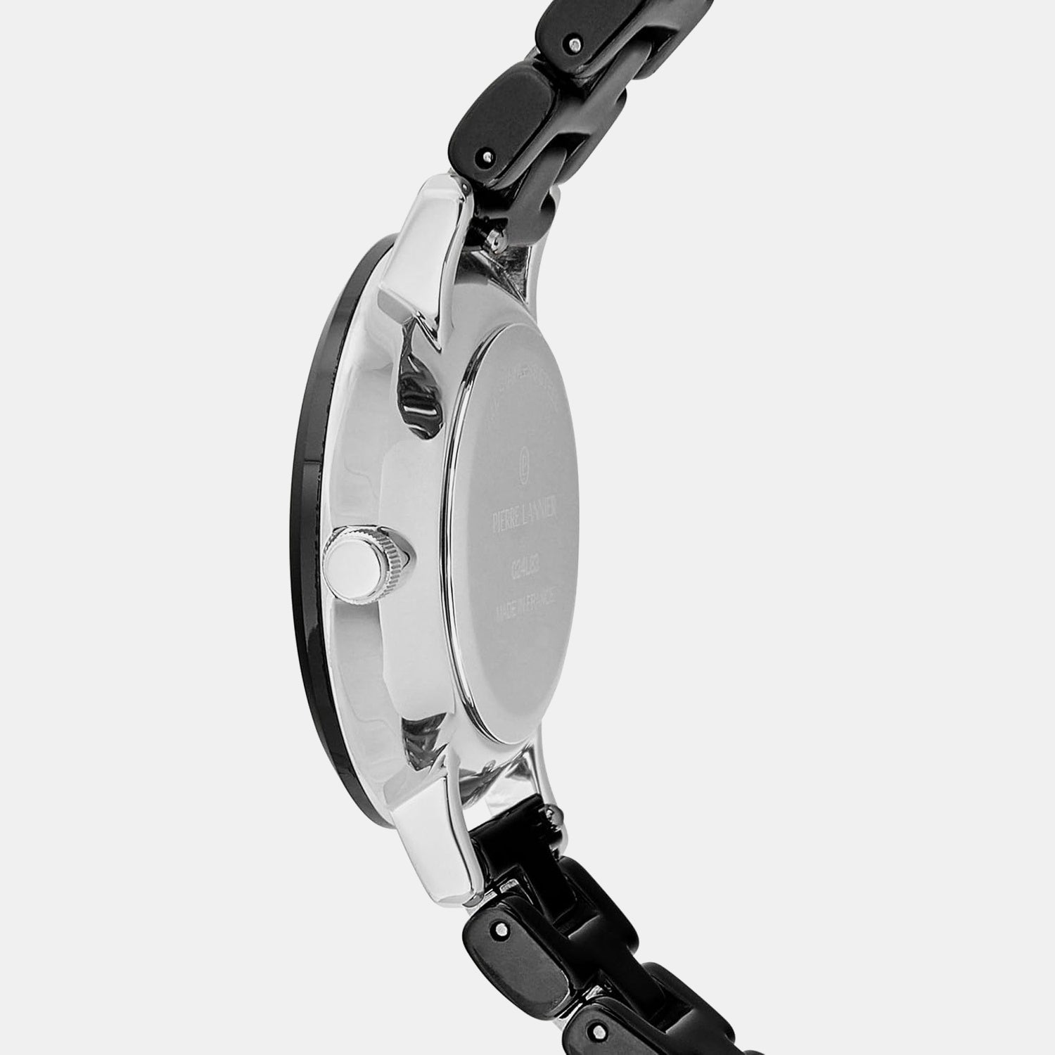 Chouquette Women Quartz Black Dial Analog Stainless Steel Watch 024L839