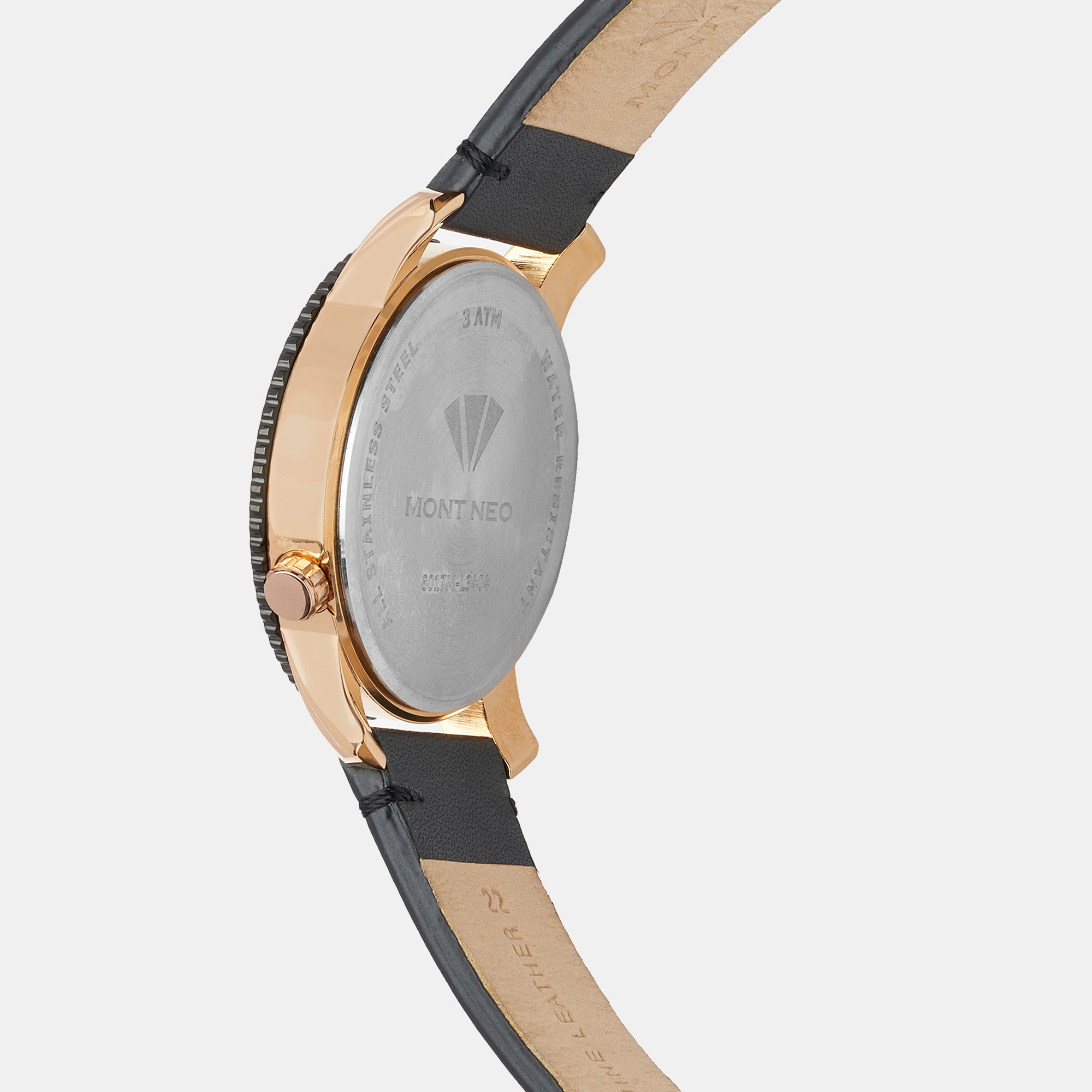 Mont Neo Men Round Black watch