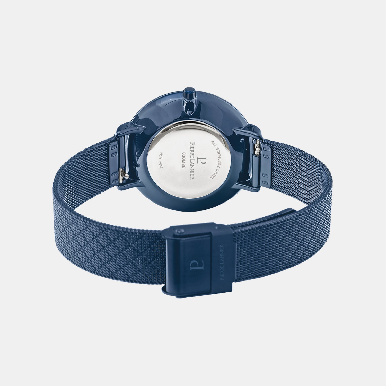 Grace Women Quartz Blue Dial Stainless Steel Watch 030M869
