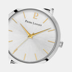 Chouquette Women Quartz Silver Dial Analog Stainless Steel Watch 034N621